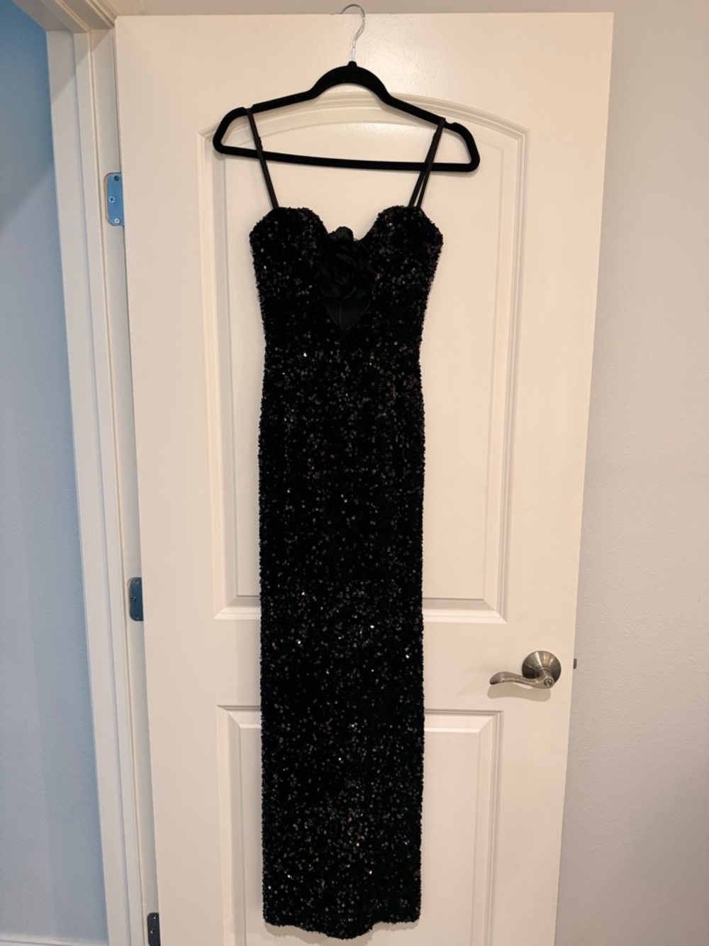 Helsi Lyla Cutout Embellished Sequin Dress/Gown XS/0 - Picture 4 of 7